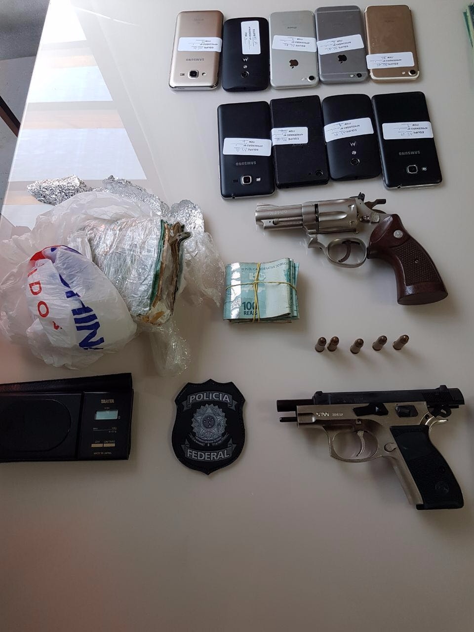 Operação DNA termina com 6 presos e R$ 3,5 milhões apreendidos