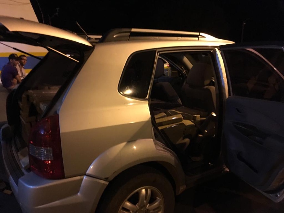 PRE apreende 750 quilos de maconha na MS-156