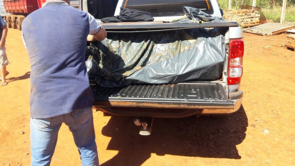 Caminhonete carregada com maconha é apreendida na MS-164