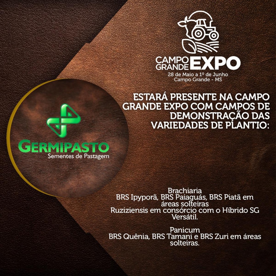 Campo Grande Expo inova ao implantar um campo de demonstração na feira