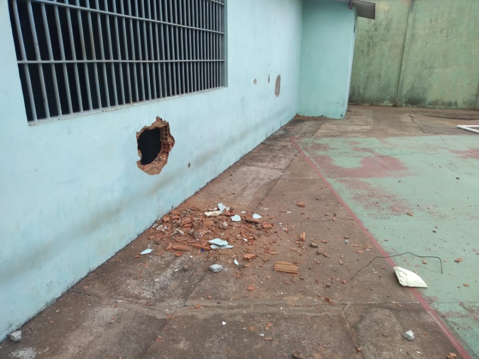 Adolescentes tentam fuga da Unidade Educacional de Internação Novo Caminho