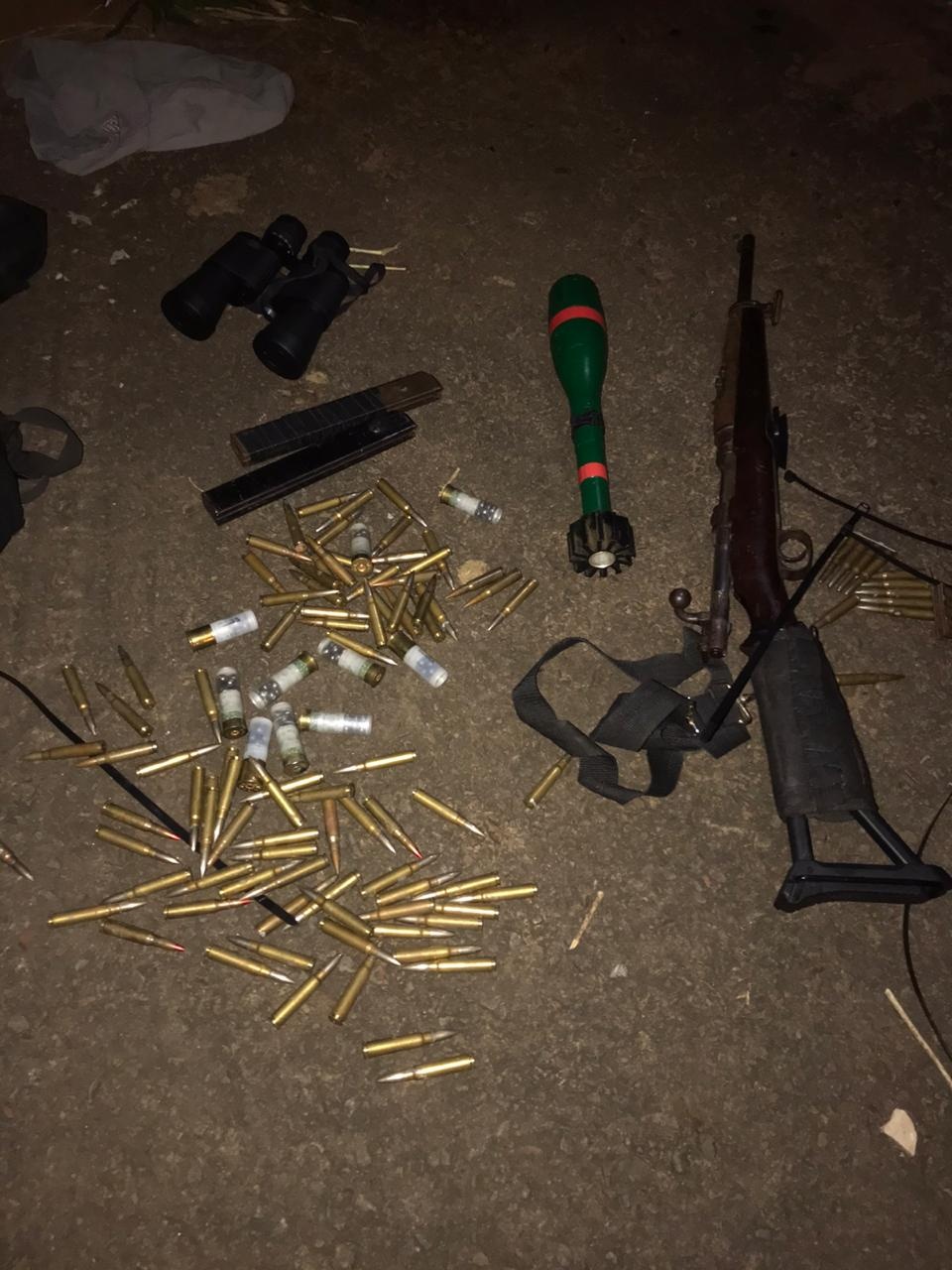 PM apreende fuzil em mata durante operação na região do Anhanduizinho