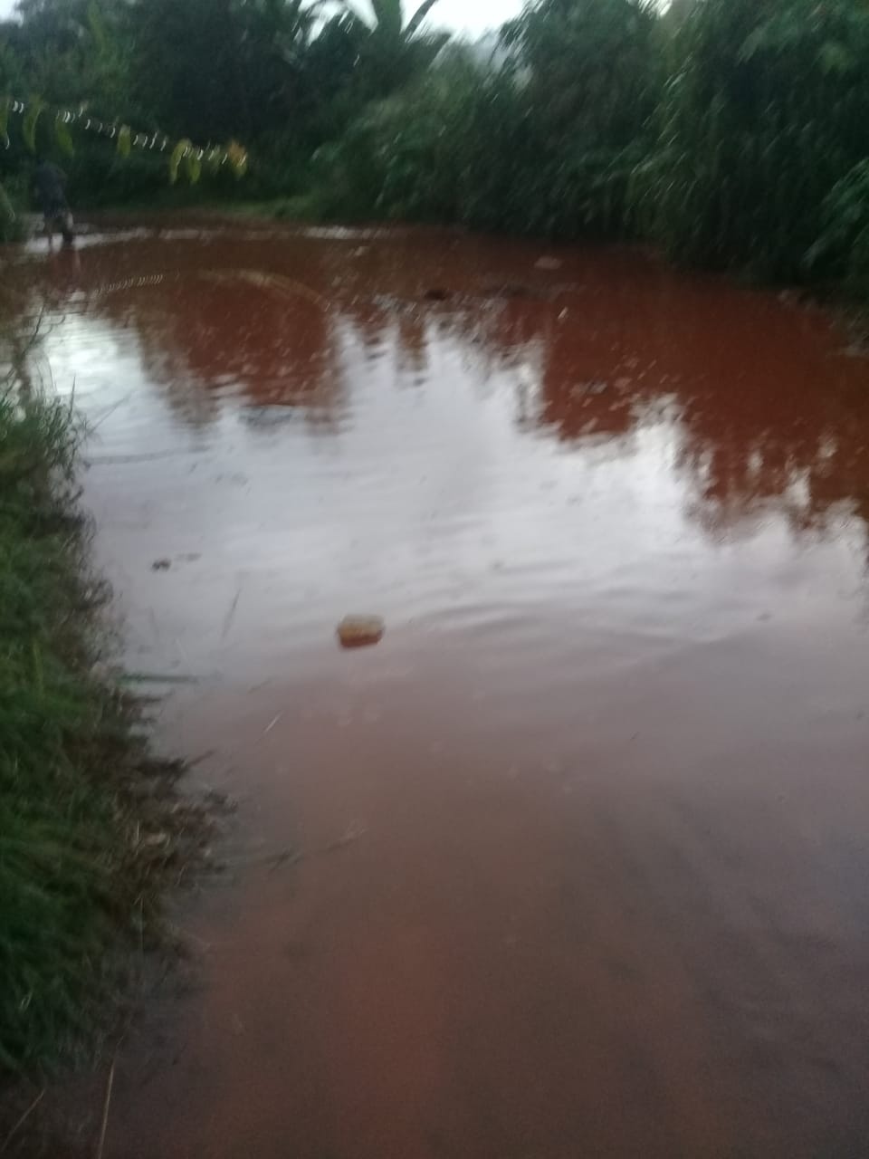 Cansados de barro e "buracada", moradores da Vila Romana fazem protesto na Capital