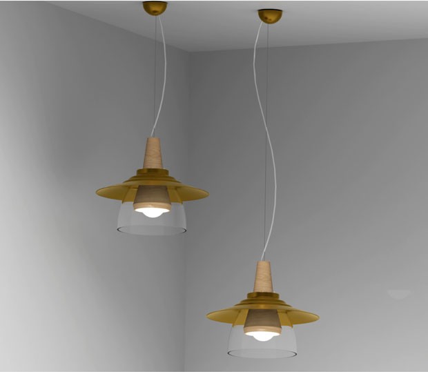 Designer faz luminárias a partir do movimento de rotação, conheça