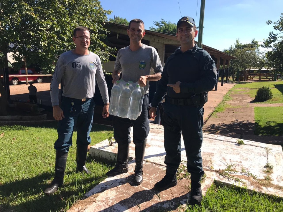 No combate ao Covid-19, Tenente Coronel vai em busca de itens de proteção para policiais