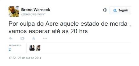 Diferença de fuso horário do Acre vira motivo de comentários preconceituosos nas redes sociais