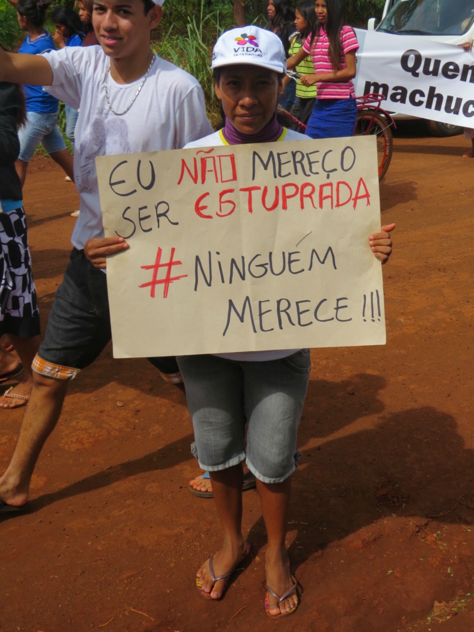 Indígenas se mobilizam a pedem intervenção na aldeia por mais segurança