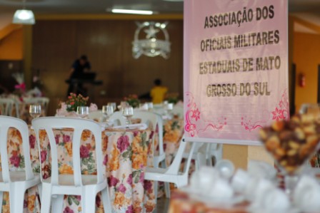 1ª CHÁ DAS ROSAS na Associação dos Oficiais/MS