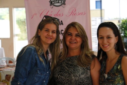 1ª CHÁ DAS ROSAS na Associação dos Oficiais/MS