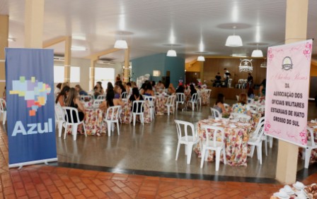 1ª CHÁ DAS ROSAS na Associação dos Oficiais/MS
