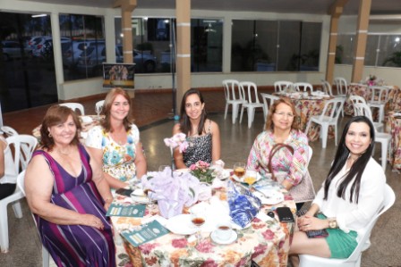 1ª CHÁ DAS ROSAS na Associação dos Oficiais/MS