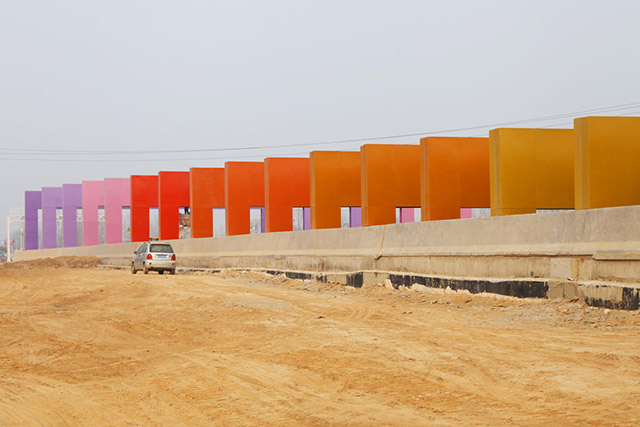 China constrói primeiro túnel de arco-íris do mundo