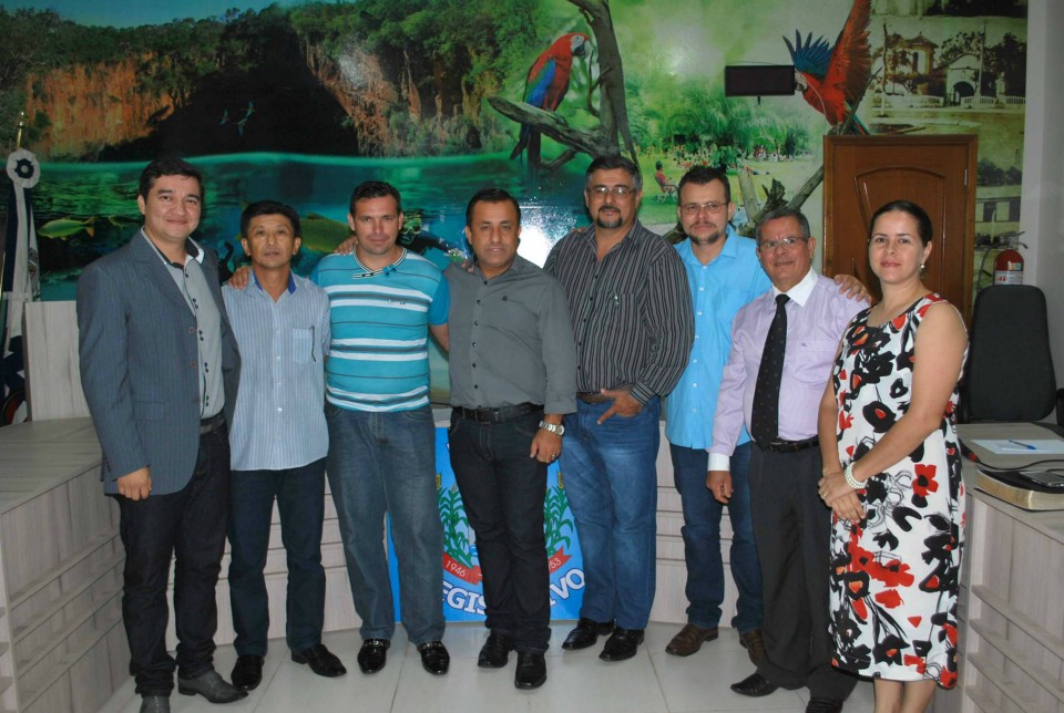 Presidente do legislativo jardinense prestigia posse da nova diretoria da Copejar