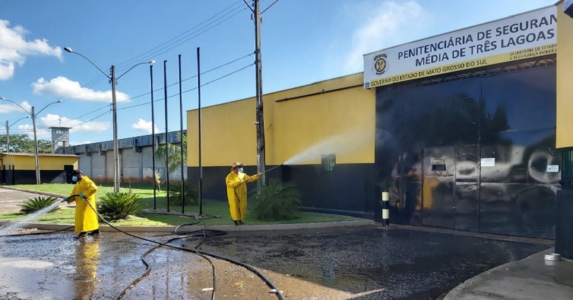 Ações sanitárias são realizadas em presídios de MS