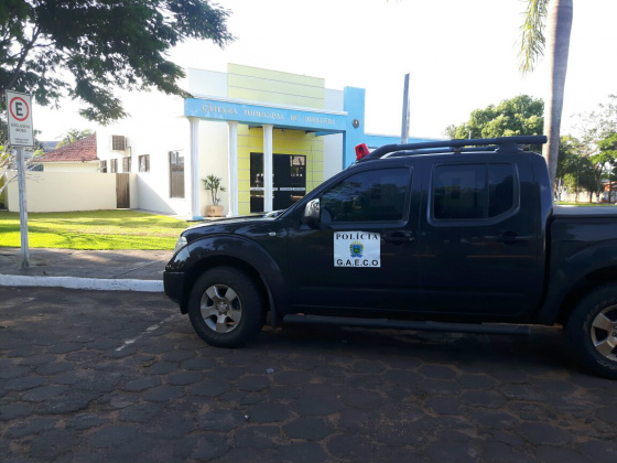 Além da Câmara, prefeitura de cidade também tem irregularidades Equipe do Gaeco está na Câmara da cidade - Foto: Divulgação