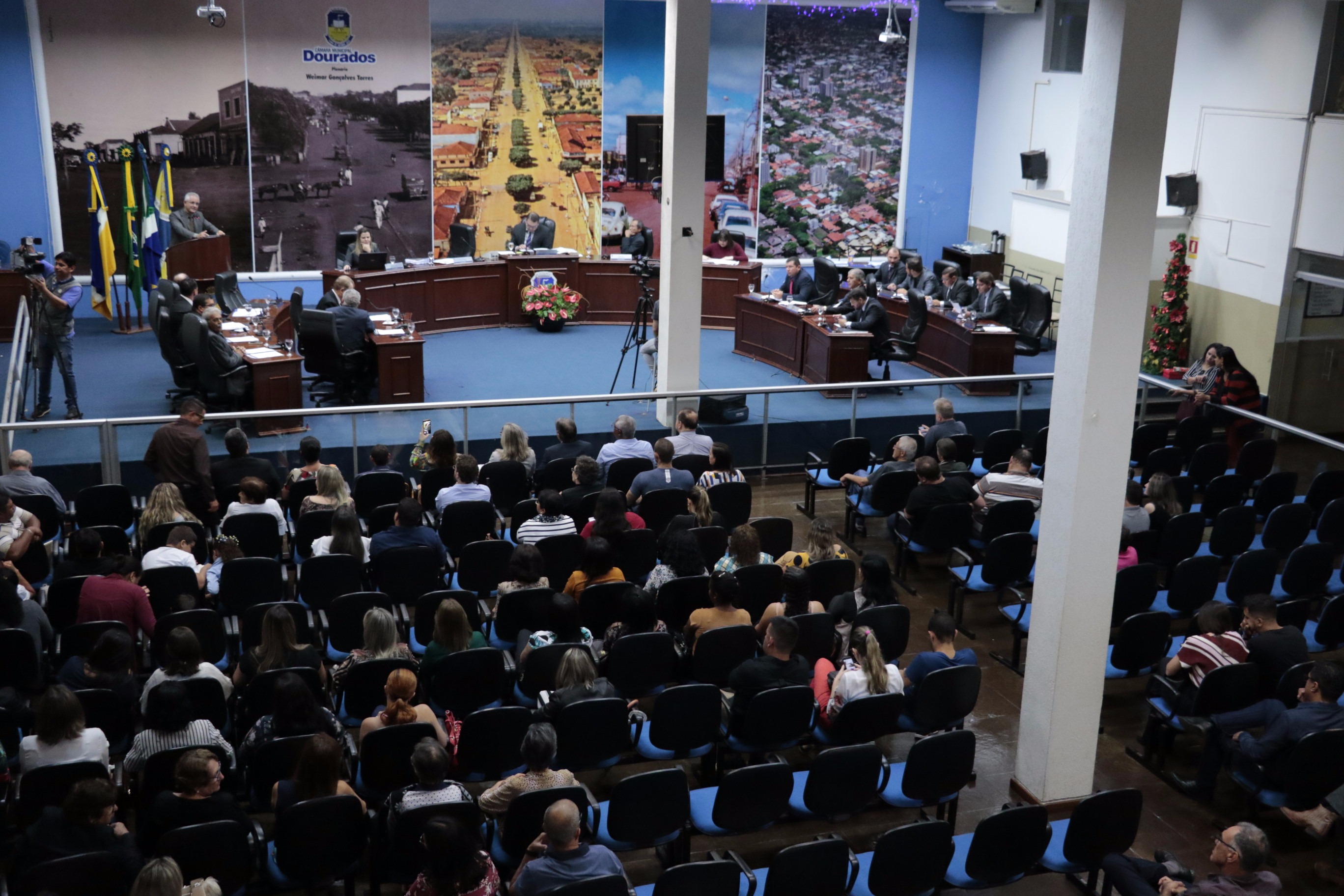 Câmara de Dourados aprova Lei Orçamentária para 2020 Foi realizada a última sessão ordinária de 2019. Foto: Thiago Morais