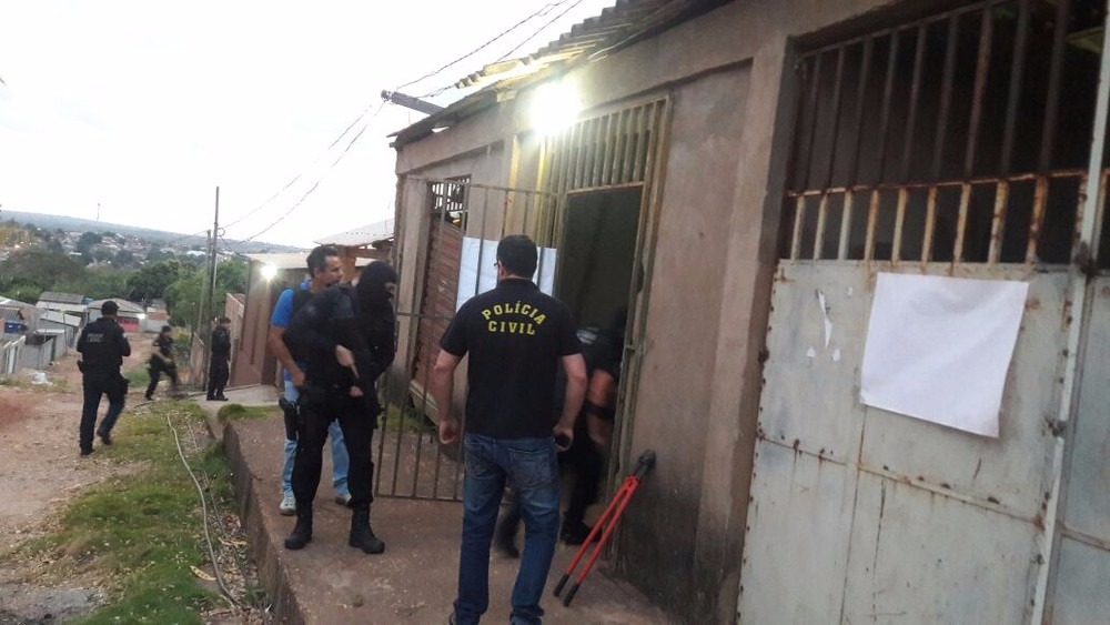 A operação foi batizada de Ares Vermelhos (Foto: Polícia Civil de Mato Grosso)