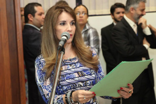 Foto: Victor Chileno  AL/MS
Antonieta Amorim apresento proposta para uso de energia renovável
