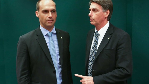 Senado diz que indicação de Eduardo Bolsonaro configura nepotismo (Reprodução)