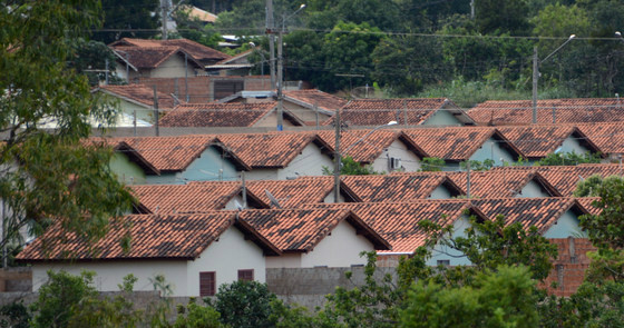 Inadimplência na habitação atinge 82% das famílias em Campo Grande Diversas casas populares apresentam problemas quanto ao pagamento - Foto: Paulo Ribas / Correio do Estado