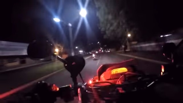 Motociclista fugiu por vários quilômetros (Divulgação)