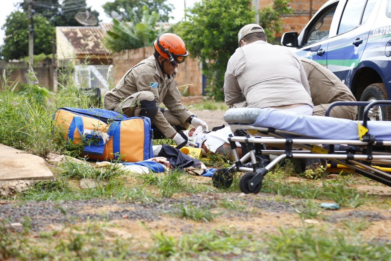 Moradores surpreendem ladrão ao invadir uma casa no Tijuca Foto: Raiane Carneiro/Midiamax