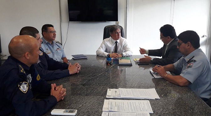 Ações integradas entre a Sejusp e Guarda Municipal reforçarão a segurança da Capital Ações integradas entre a Sejusp e Guarda Municipal reforçarão a segurança da Capital