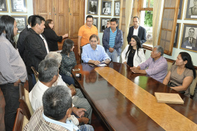 Prefeito se reúne com representantes dos povos indígenas