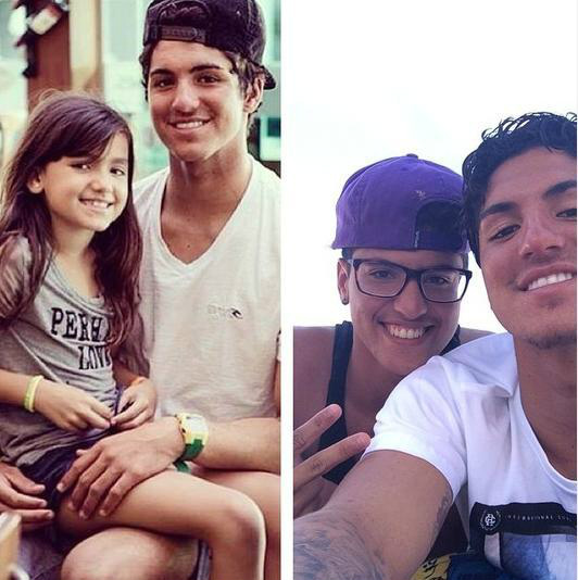 Veja quem são os atletas que dispensam baladas e mulheres para aproveitar a família Foto: Reprodução/Instagram