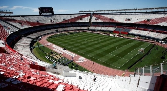 Estádio Monumental, palco da final da Libertadores 2018
Martin Acosta/Reuters