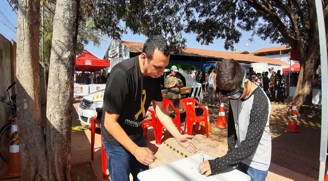 Detran-MS leva simuladores de impacto e embriaguez ao Rally dos Sertões Detran-MS leva simuladores de impacto e embriaguez ao Rally dos Sertões