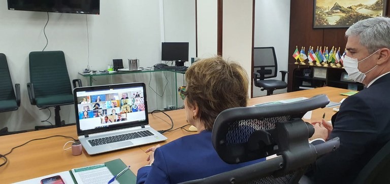 Tereza Cristina defende, no G20, revisão de barreiras comerciais No G20, ministra da Agricultura defende revisão de barreiras comerciais. Mapa