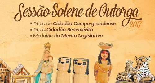 Solenidade na quarta-feira comemora 118 anos de Campo Grande com entrega de Títulos e Medalhas Solenidade na quarta-feira comemora 118 anos de Campo Grande com entrega de Títulos e Medalhas