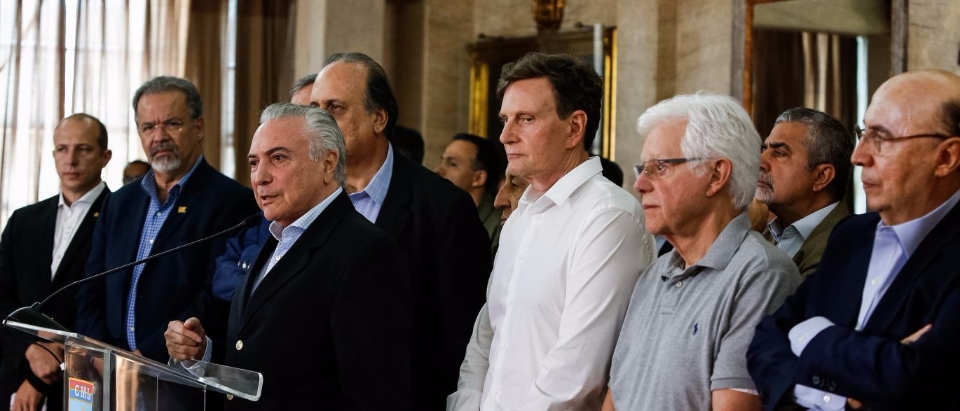 Temer diz que operação militar já produz resultado e pode ser renovada Alan Santos/PR