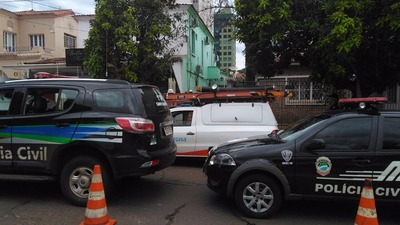 Polícia Civil e Energisa fazem operação de combate a furto de energia em Campo Grande (Foto: Osvaldo Nóbrega/TV Morena)
