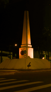 Monumentos mudam de cor para chamar a atenção para a prevenção das queimadas urbanas Monumentos mudam de cor para chamar a atenção para a prevenção das queimadas urbanas