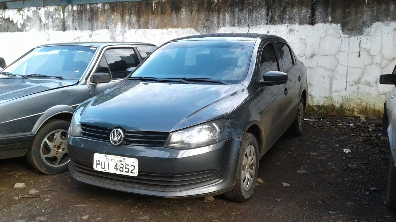 Veículo foi localizado pela polícia e levado para a delegacia - Foto: Bruno Henrique