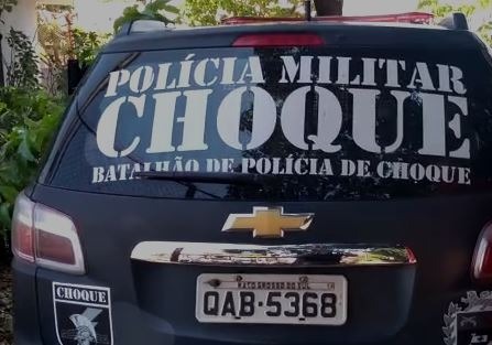 Ladrão é preso pelo Choque após furtar comida do Asilo São João Bosco