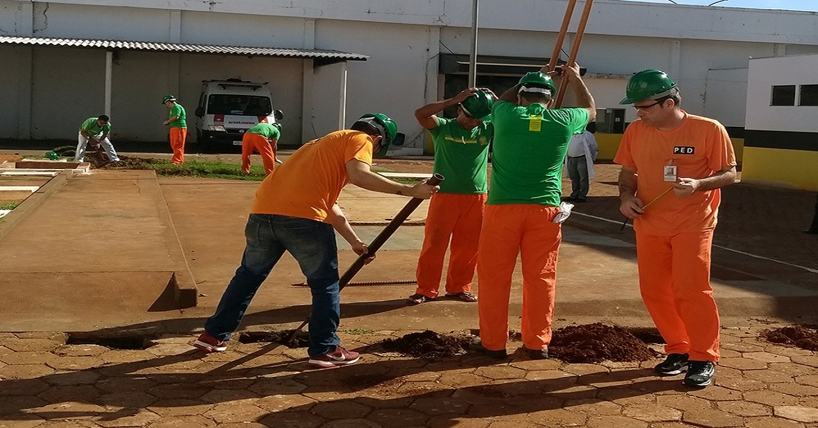 Com foco no mercado, capacitações na construção civil são oferecidas a detentos de MS Com foco no mercado, capacitações na construção civil são oferecidas a detentos de MS