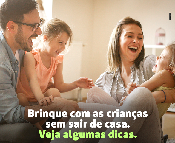 Como entreter as crianças sem sair de casa? Divulgação