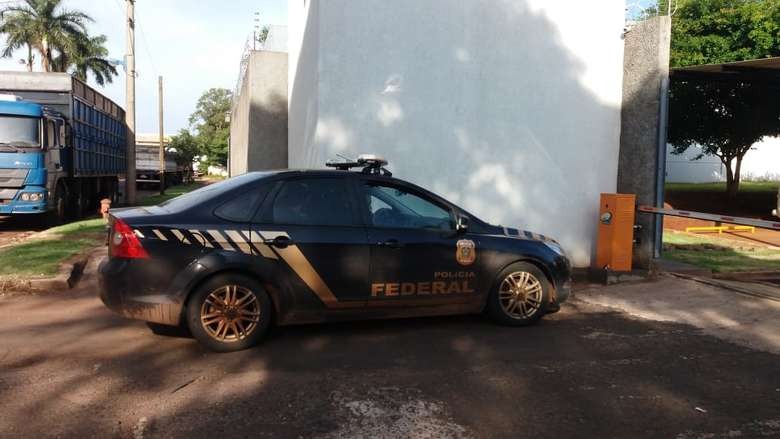 Viatura da PF em Dourados, uma das cidades alvos. Osvaldo Duarte/Ddos News