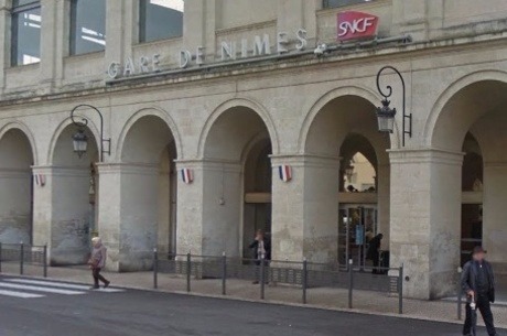 Estação de trem é evacuada após suspeita de ataque na França Reprodução/Google Maps