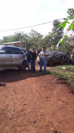 Momento da prisão de um dos acusados do sequestro de Pedrinho. (Foto: Divulgação)