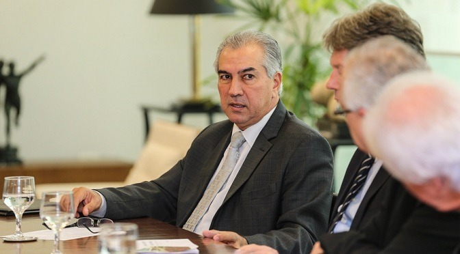 Reinaldo Azambuja participa de reunião do Corredor Bioceânico Reinaldo Azambuja participa de reunião do Corredor Bioceânico