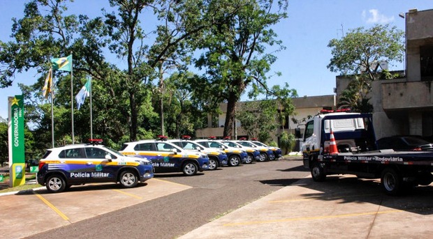 Governo do Estado entrega novas viaturas para a Polícia Militar nesta terça-feira Chico Ribeiro