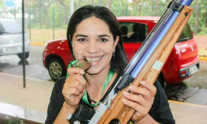 Com recente conquista na Copa Brasil de tiro esportivo, paratleta de MS lamenta falta de apoio: 'Sonho com as Paralimpíadas' Com recente conquista na Copa Brasil de tiro esportivo, paratleta de MS lamenta falta de apoio: 'Sonho com as Paralimpíadas'