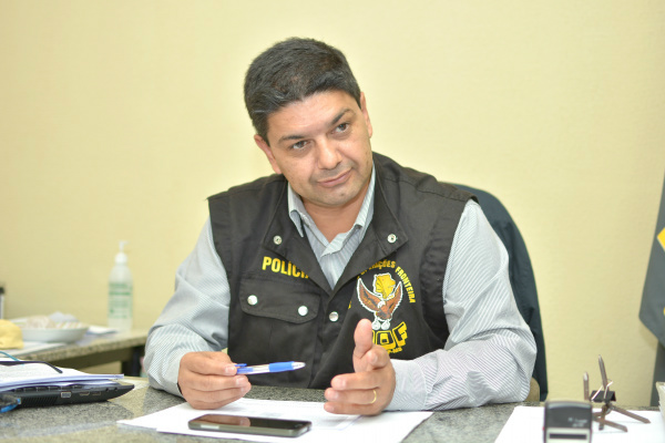 DOF divulga balanço das ações contra o tráfico nos primeiros 45 dias de 2017 Coronel PM Ary Carlos Barbosa, diretor do DOF.