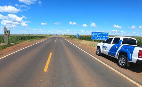 Concessionária inicia a recuperação da MS-306