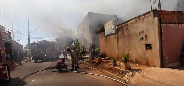 A causa pode ter sido um curto-circuito. Reprodução