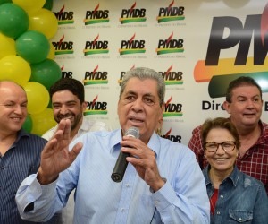 André Puccinelli recebeu apoio de peemedebistas e aliados para disputar o cargo de governador nas eleições do ano que vem - Álvaro Rezende